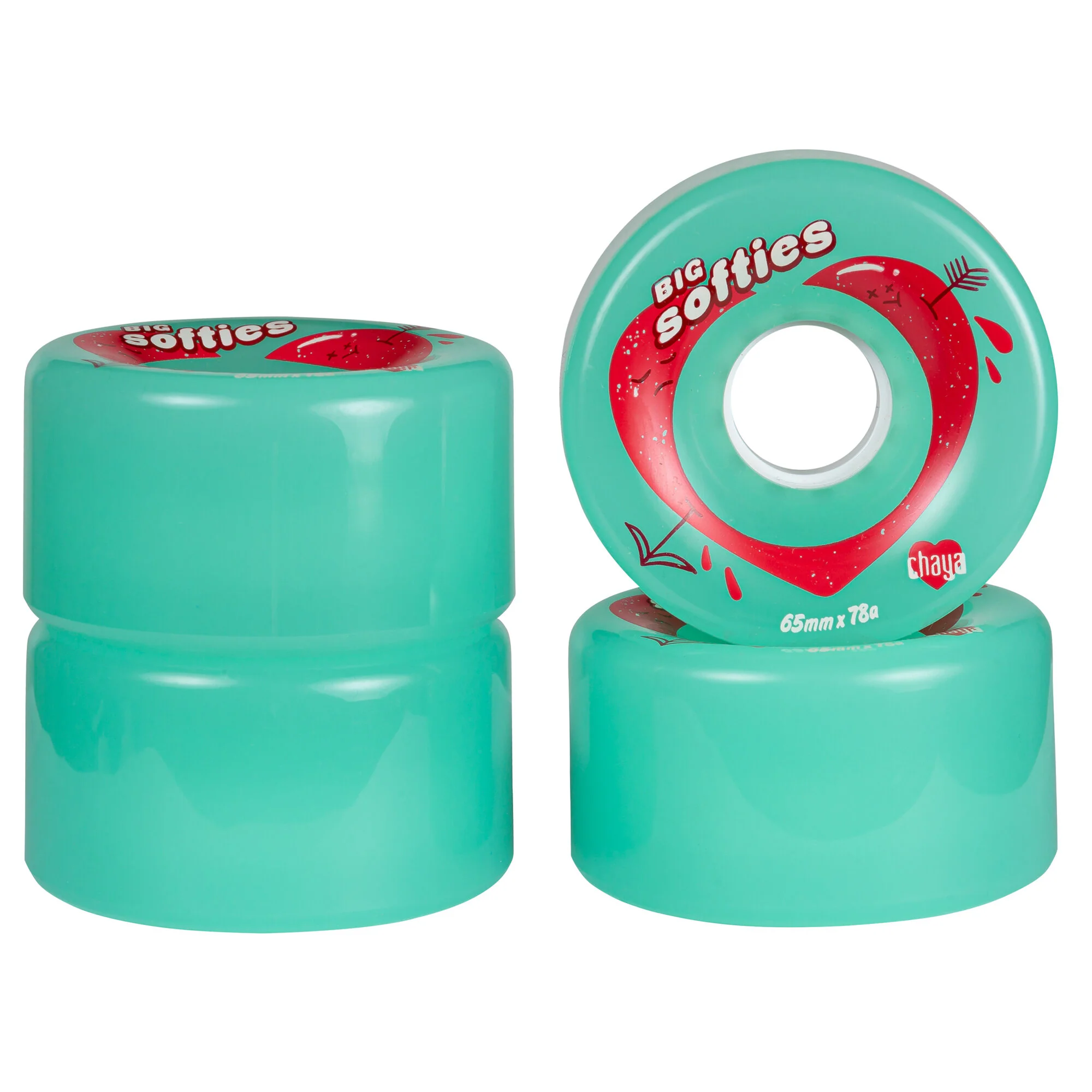 Big Softie`s Clear Teal, 4-pack - Image 3