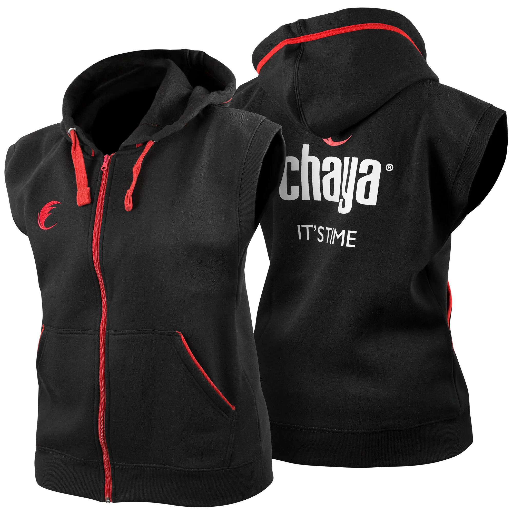 Logo Sleeveless Hoodie - Image 3