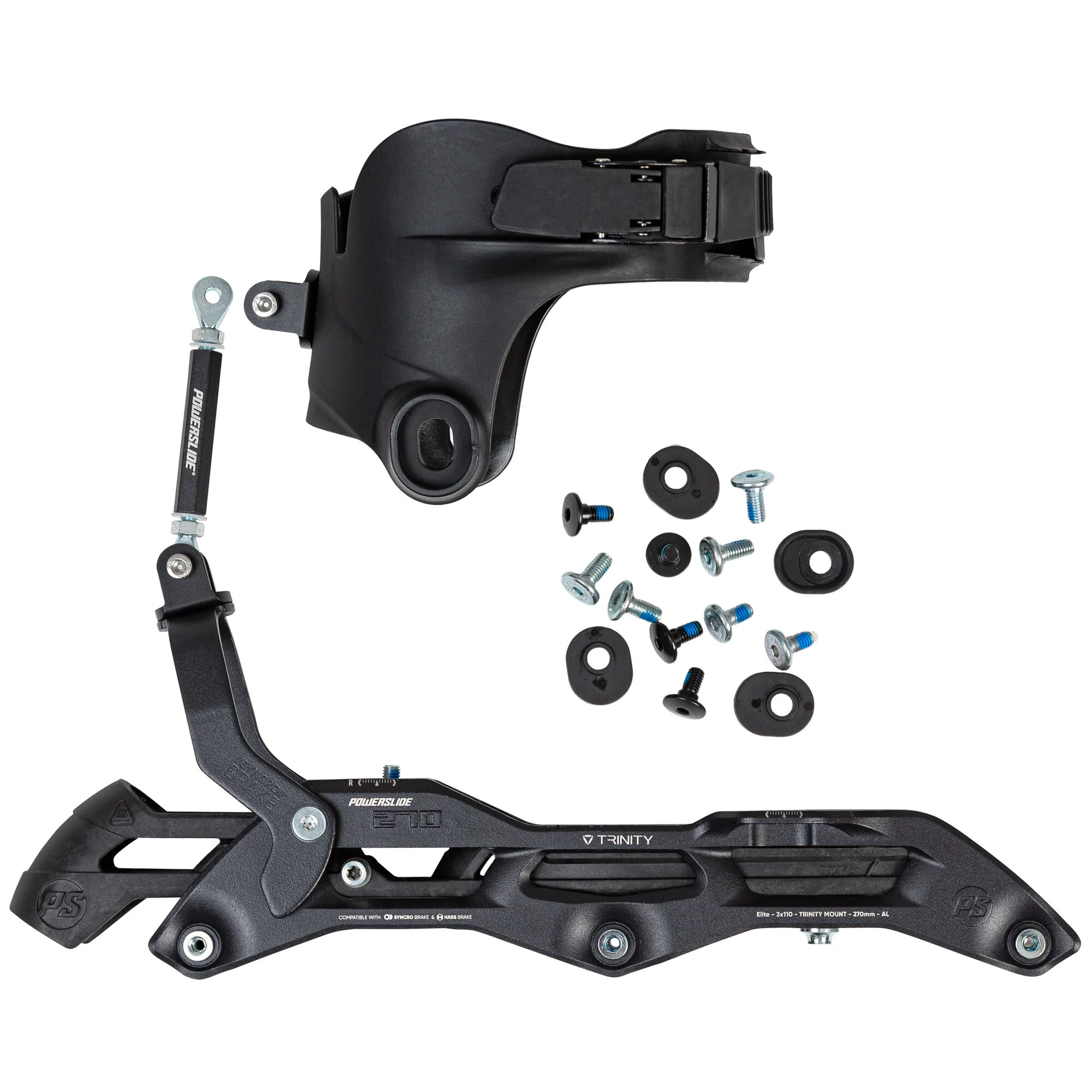 Elite cast Syncro complete 110 incl. Cuff - 270 Black, TRI