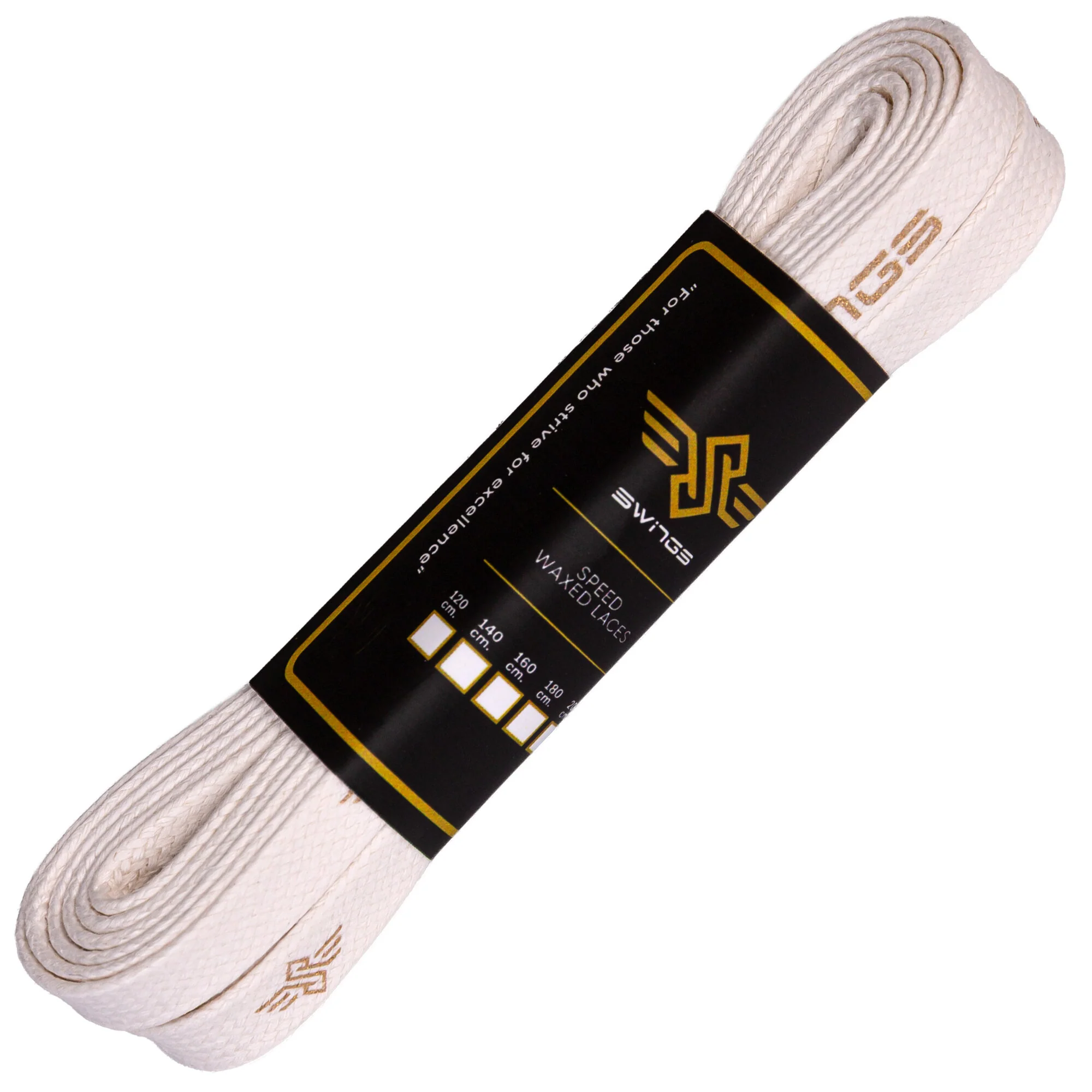Waxed Superlaces White - Image 2