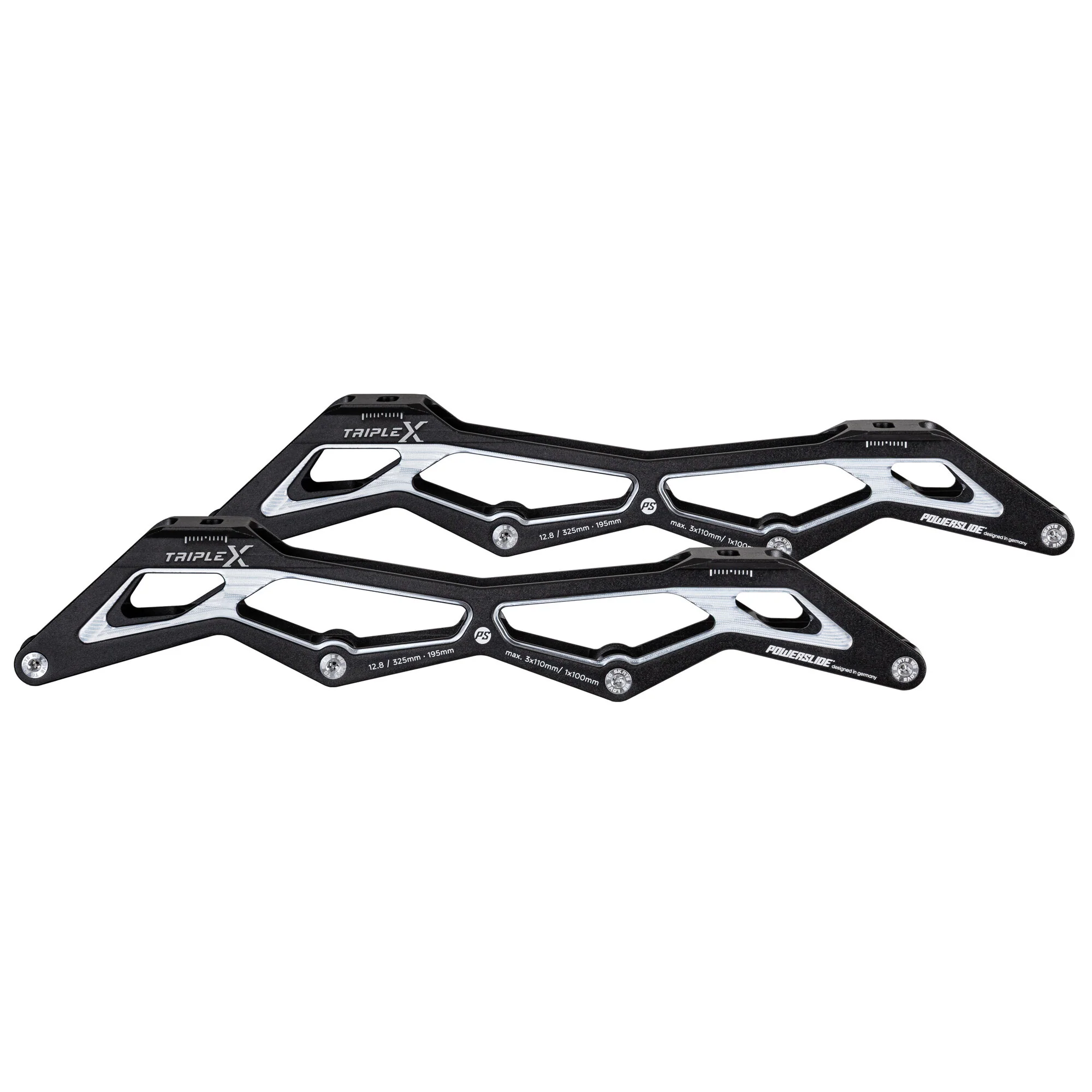 Triple X HILO 12,8" 3x110/1x100, 195 black/silver