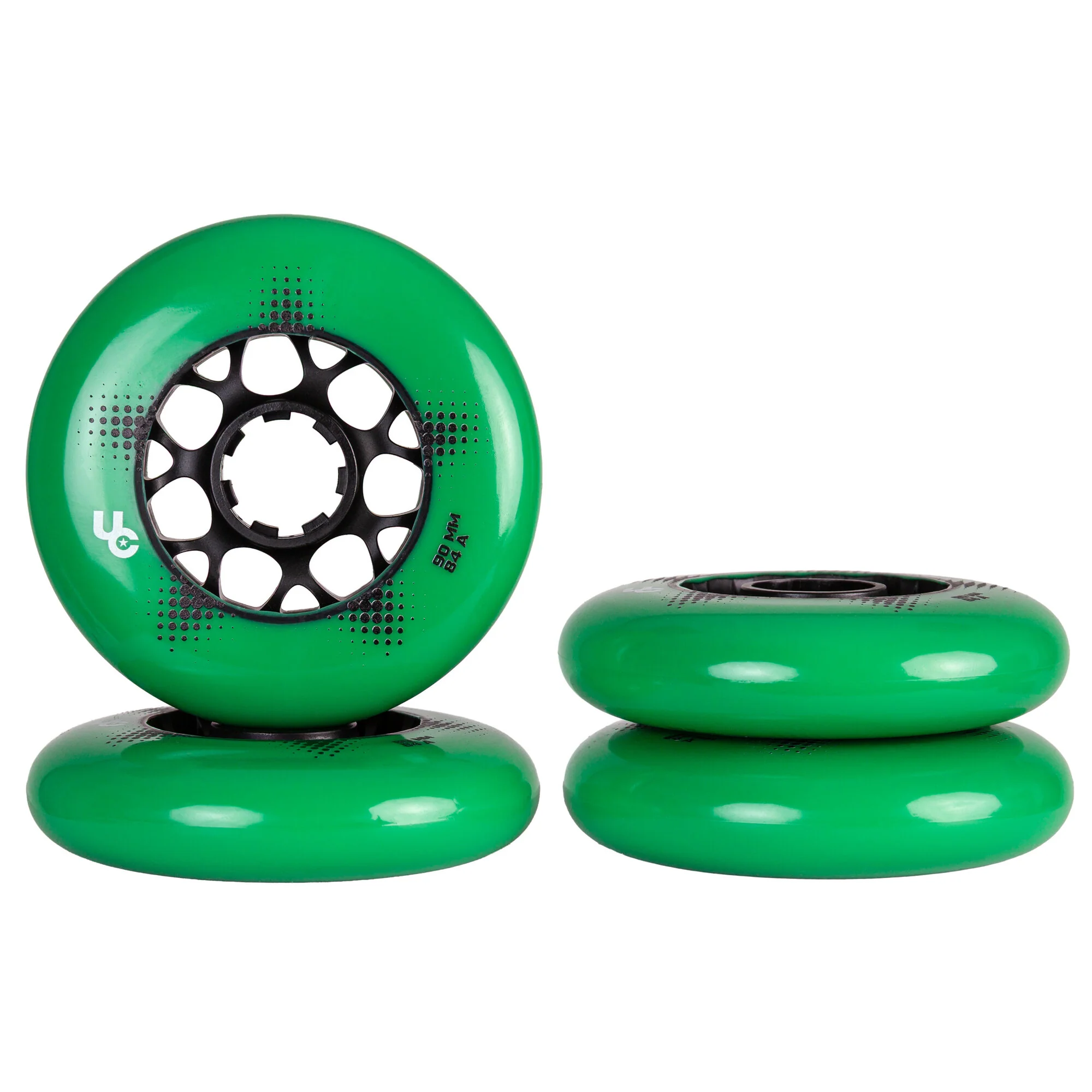 Team PRO 90mm/84A Green, 4-Pack - Image 4