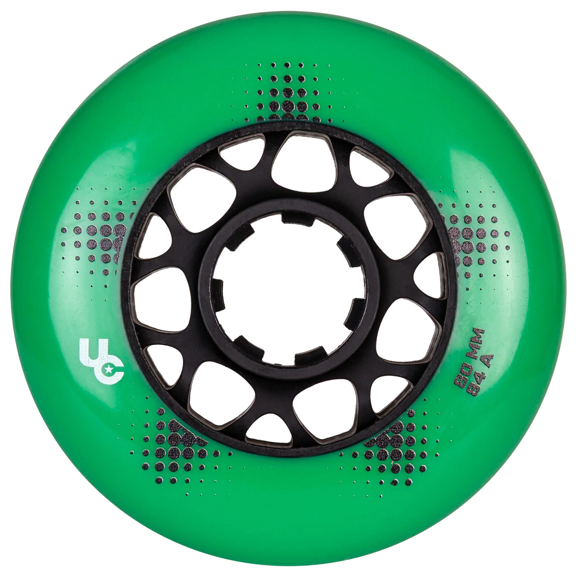 Team PRO 80mm/84A Green, 4-Pack