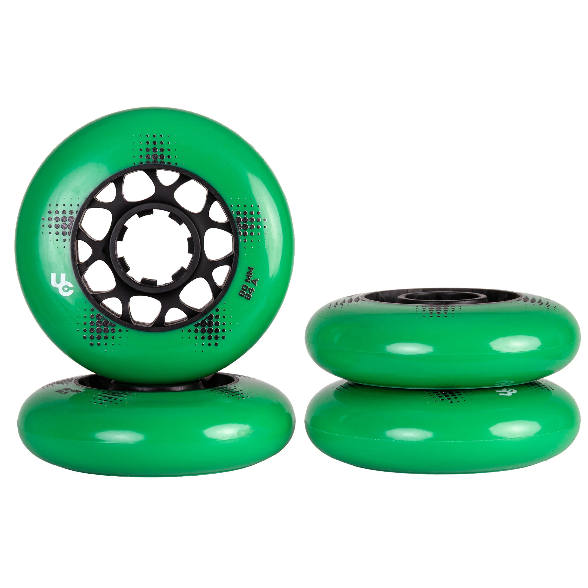 Team PRO 80mm/84A Green, 4-Pack - Image 4