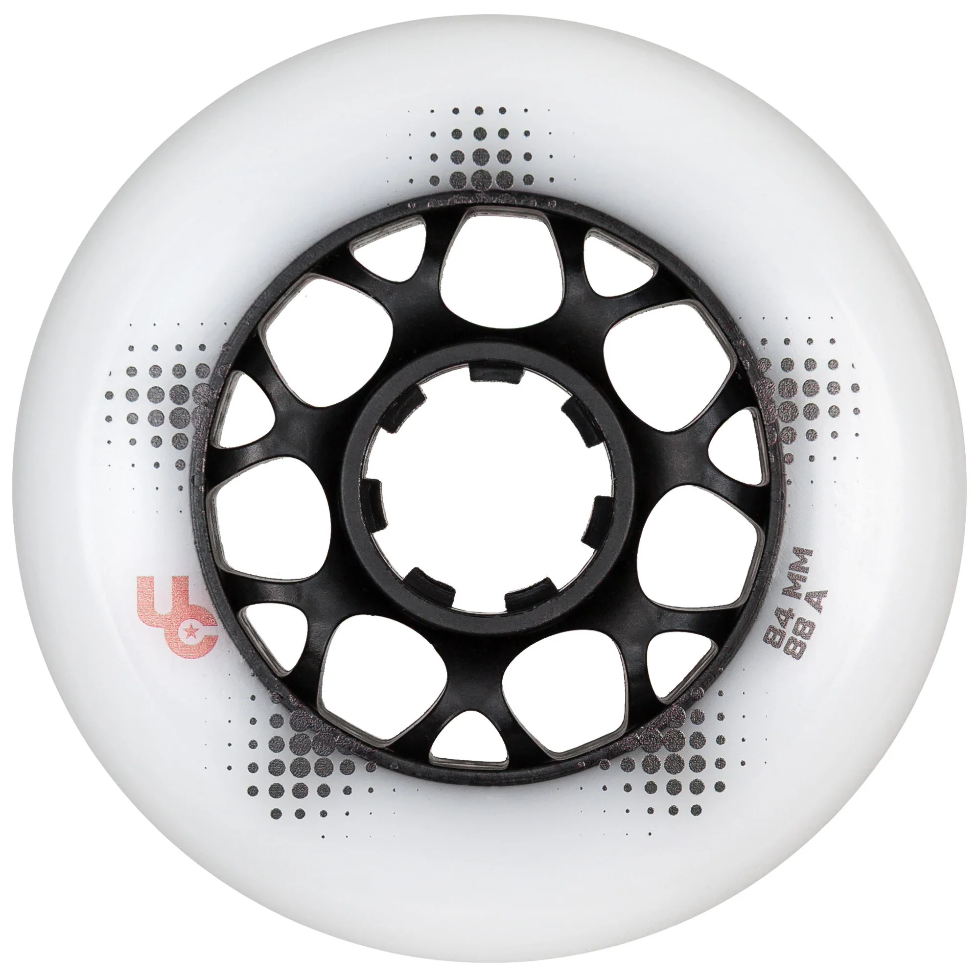 Team PRO 84mm/88A White, 4-Pack